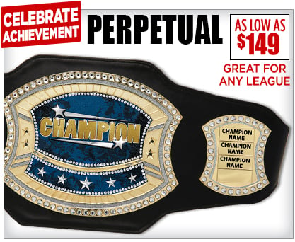 Custom Wrestling Belts with Your Details to Celebrate Victories