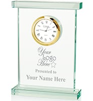 Personalized Gear Clock Award