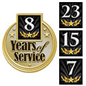 Years Of Service Pins